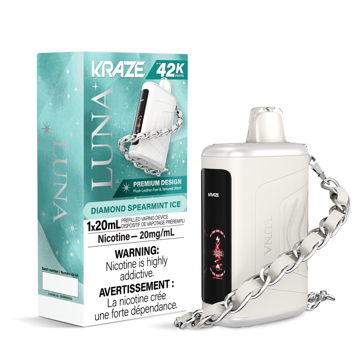 Buy Kraze Luna - Diamond Spearmint Ice (MB) Online