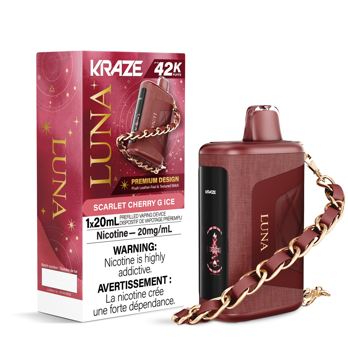 Buy Kraze Luna - Scarlet Cherry G Ice (MB) Online