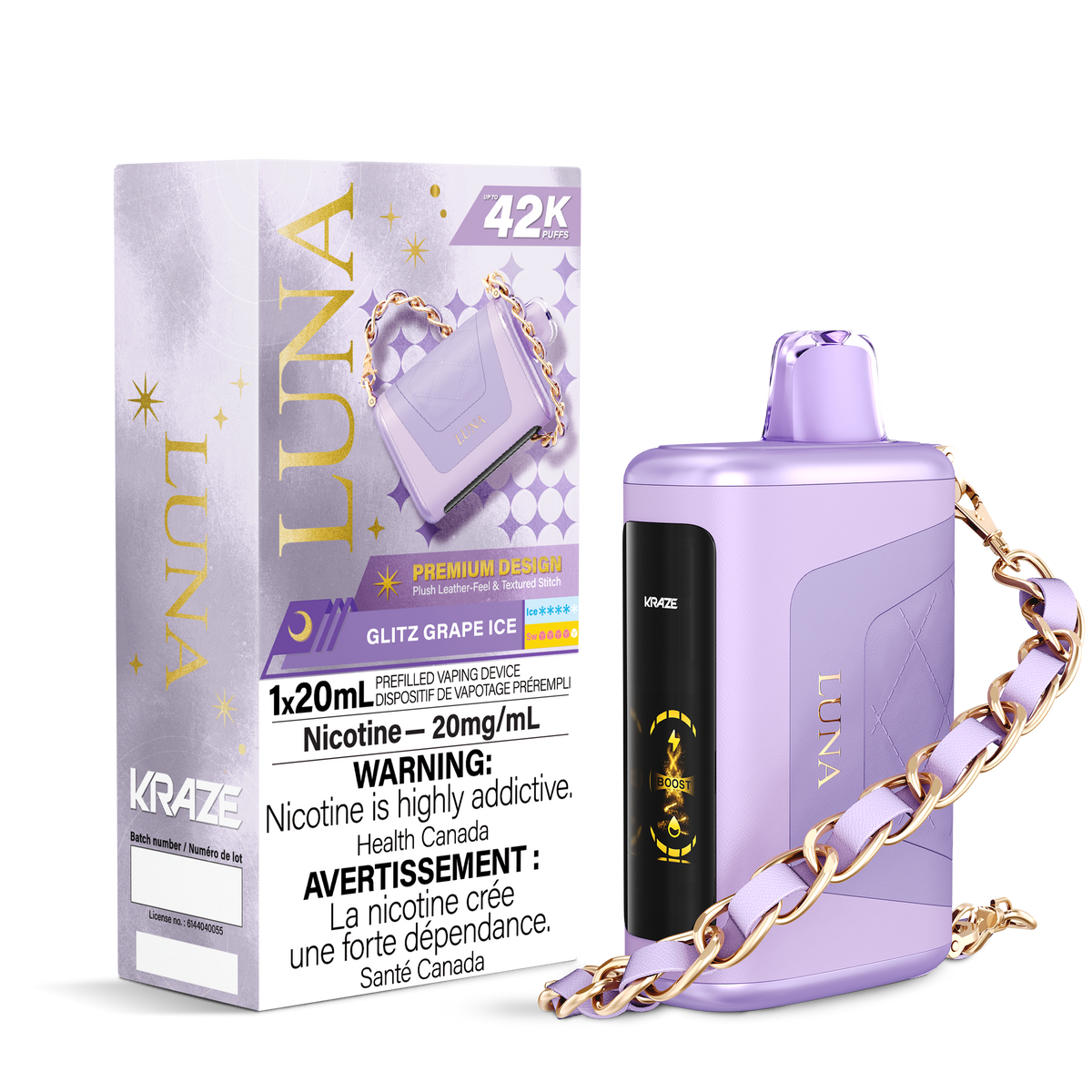 Kraze Luna - Glitz Grape Ice (ON)