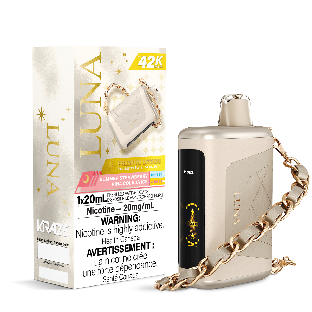 Kraze Luna - Summer Strawberry Pina Colada Ice (AB)
