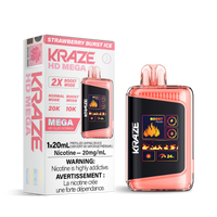 Buy Kraze HD Mega - Strawberry Burst Ice Online