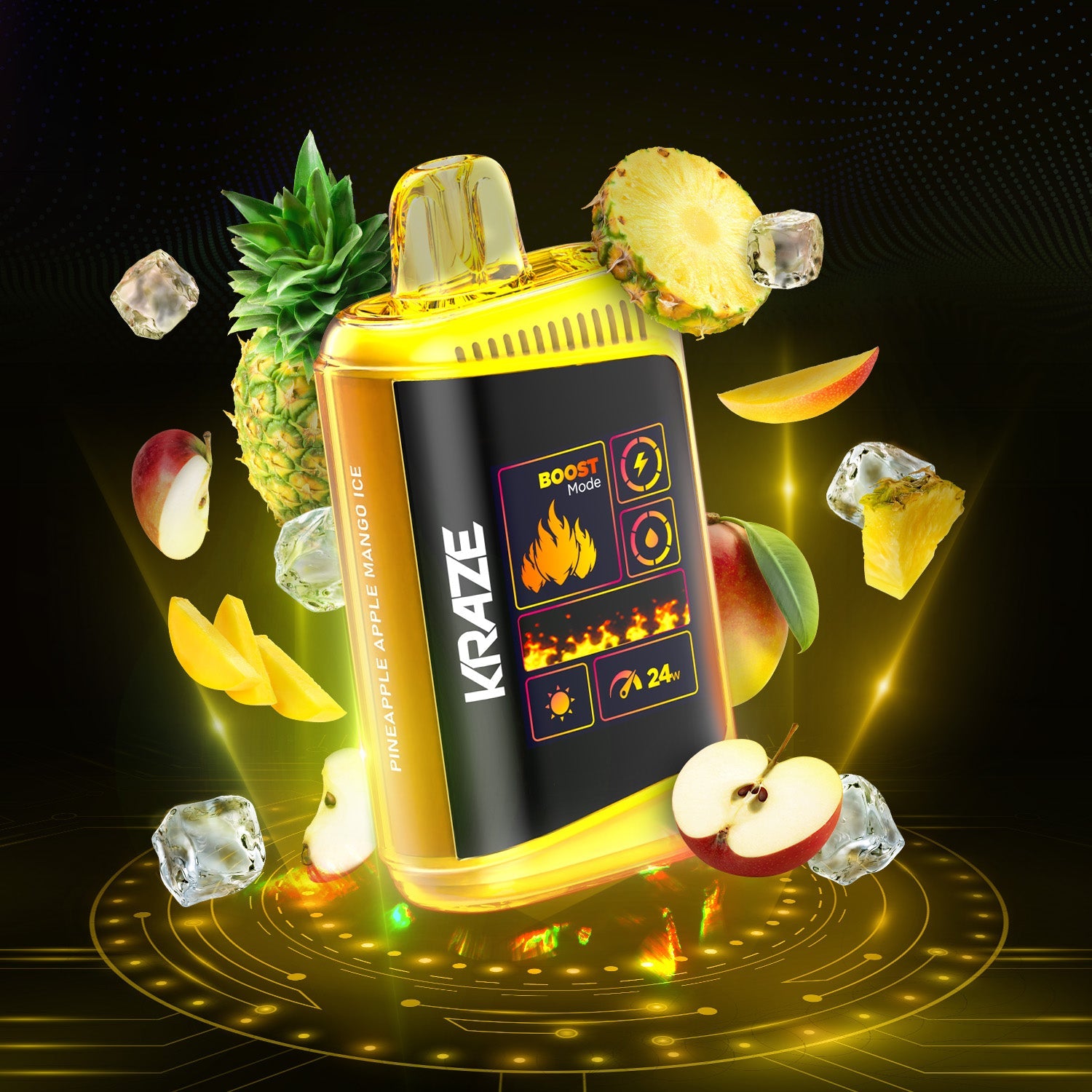 mango ice disposable vape Pineapple Apple Mango Ice