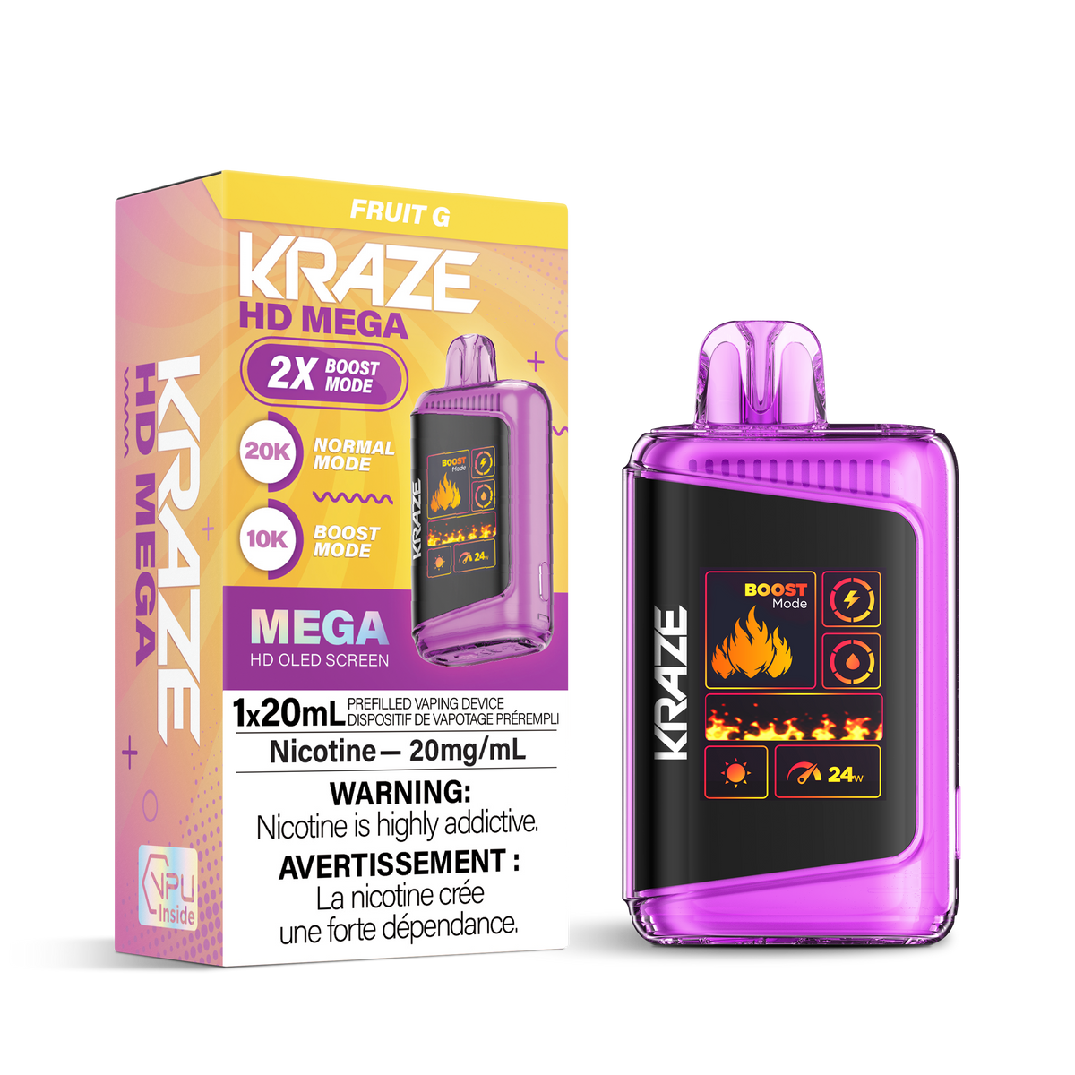 Buy Kraze HD Mega - Fruit G Online