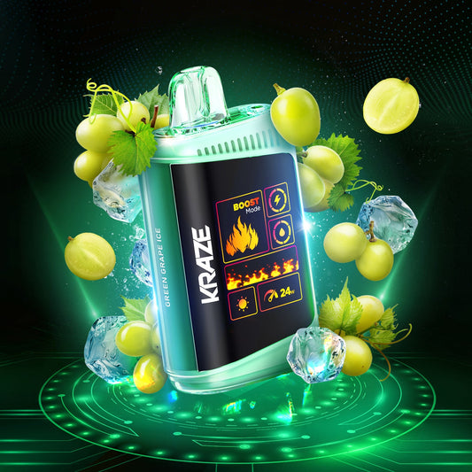 Buy Kraze HD Mega - Green Grape Ice (MB) Online