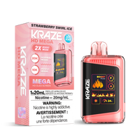 Buy Kraze HD Mega - Strawberry Swirl Ice Online