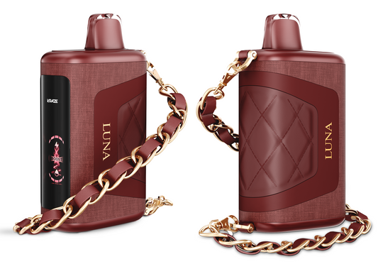 a kraze luna disposable vape with chain