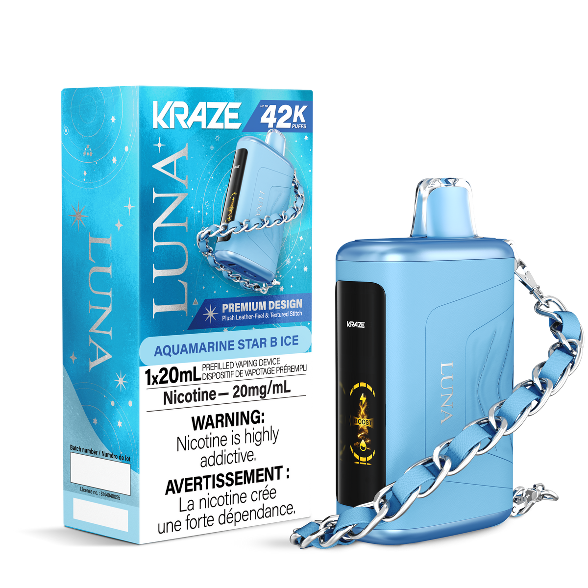 Kraze Luna - Aquamarine Star B Ice (MB)