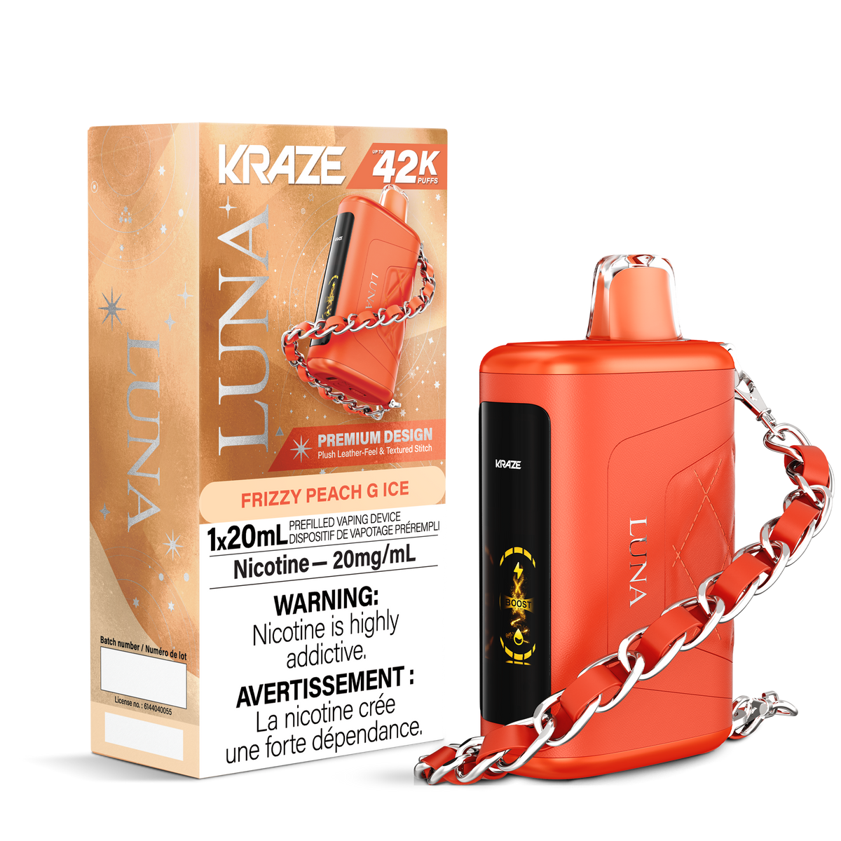Kraze Luna - Frizzy Peach G Ice (MB)