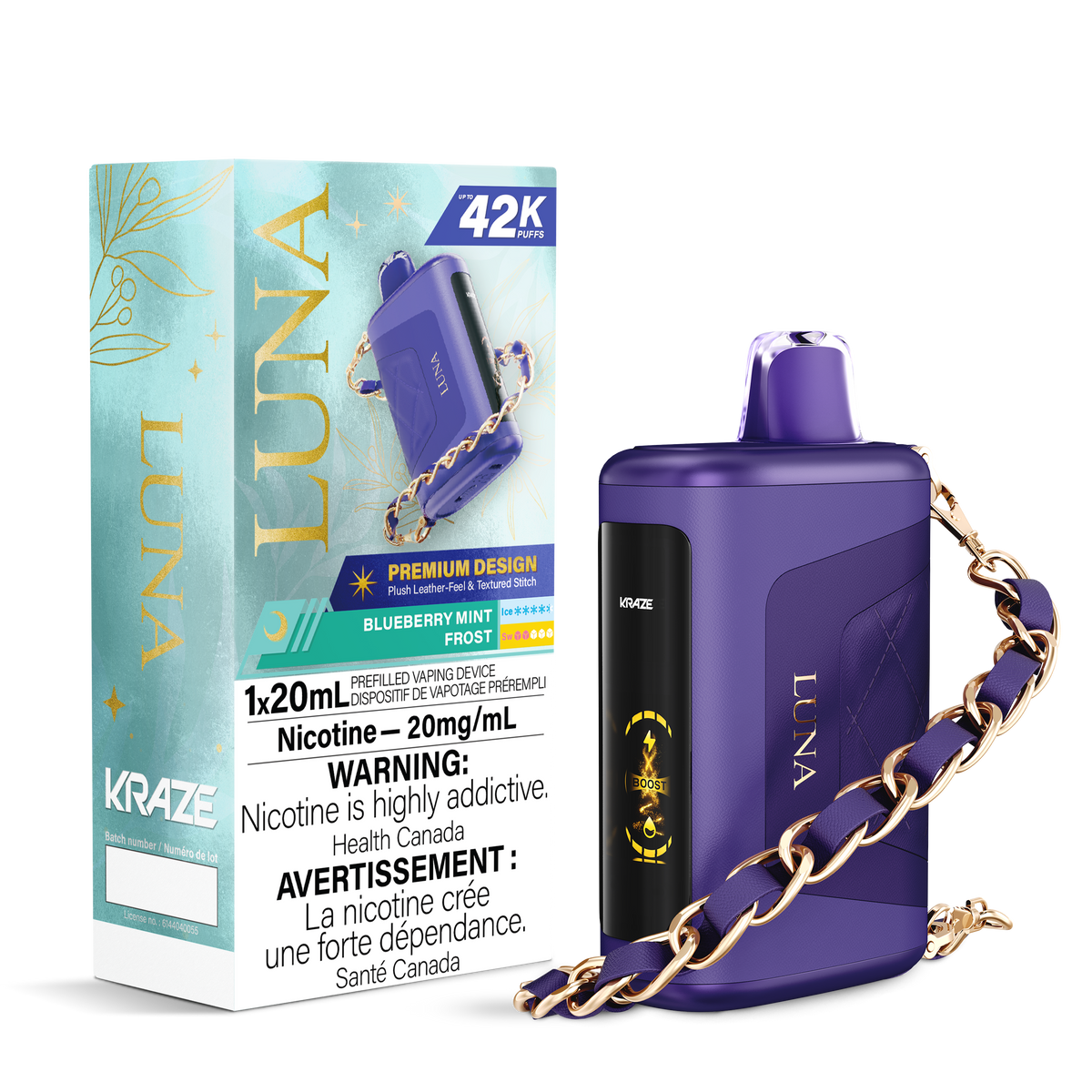 Kraze Luna - Blueberry Mint Frost