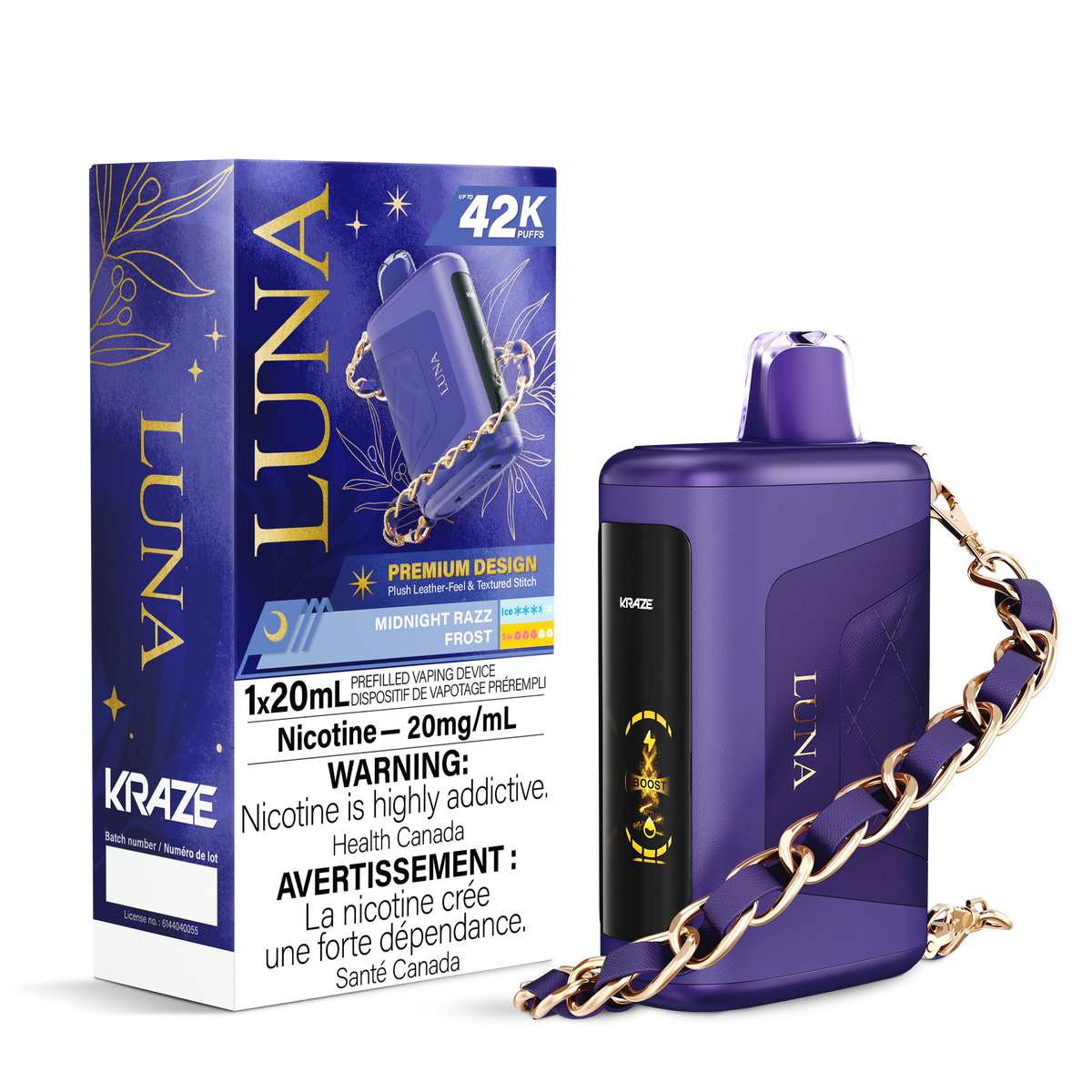 Kraze Luna - Midnight Razz Frost