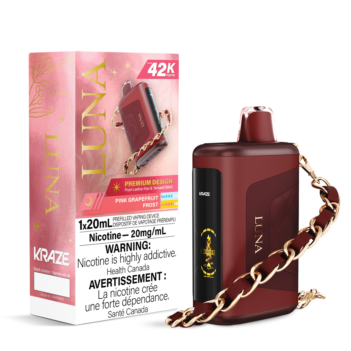 Kraze Luna - Pink Grapefruit Frost