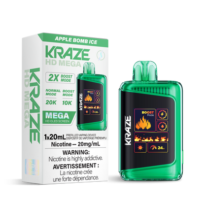 Kraze HD Mega - Apple Bomb Ice