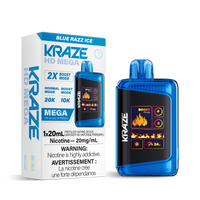 Kraze HD Mega - Blue Razz Ice (ON)