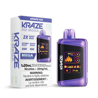 Kraze HD Mega - Grape Ice