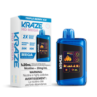 Kraze HD Mega - Triple Berry Ice (ON)