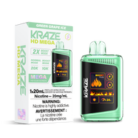 Kraze HD Mega - Green Grape Ice