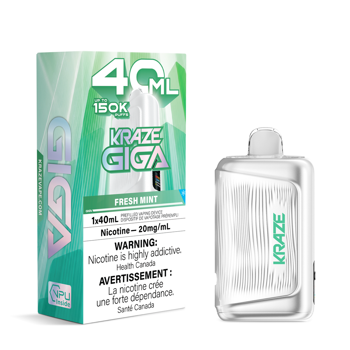 Kraze Giga - Fresh Mint