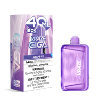 Kraze Giga - Grape Ice