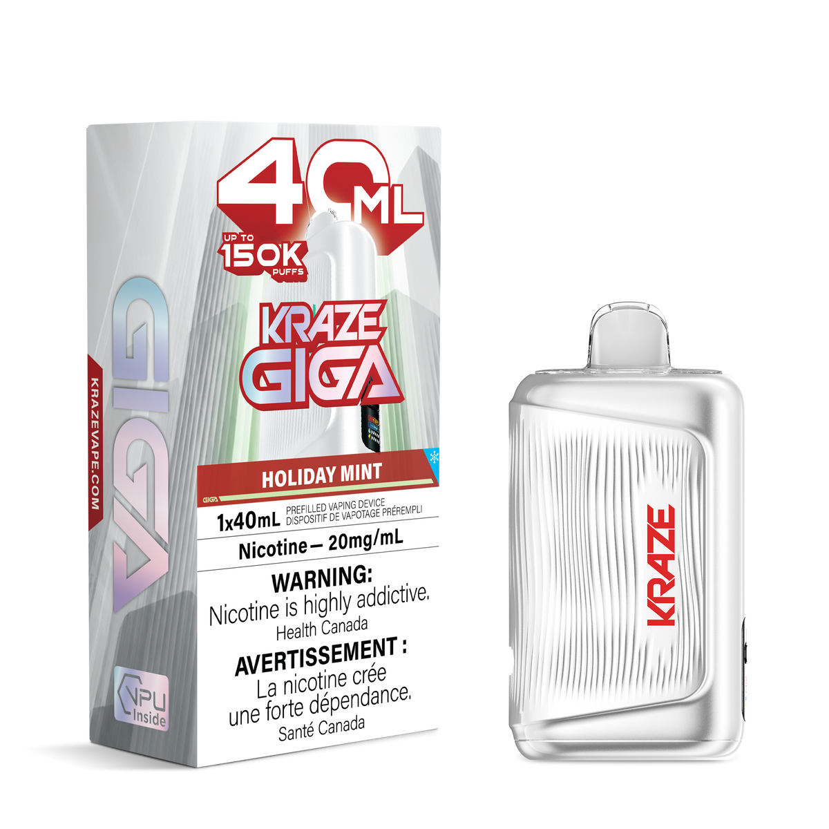 Kraze Giga - Holiday Mint