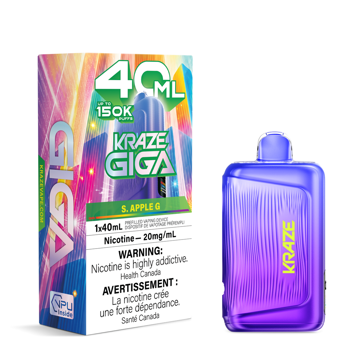 Kraze Giga - S. Apple G