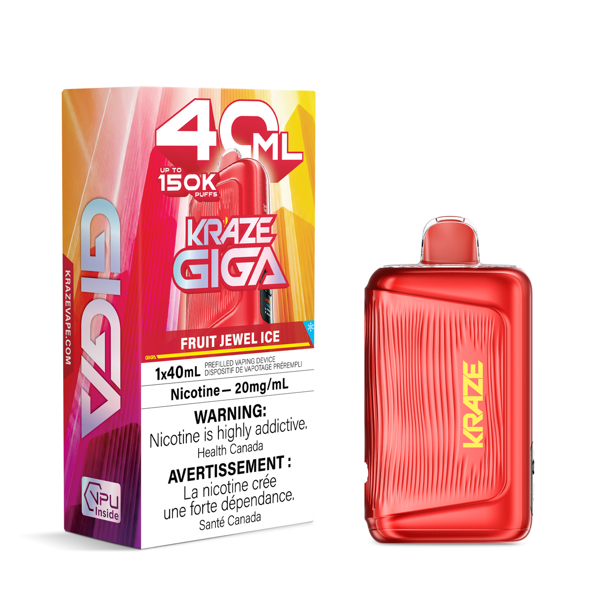 Kraze Giga - Fruit Jewel Ice