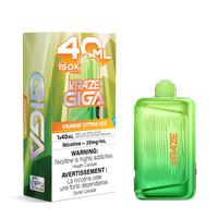 Kraze Giga - Orange Citrus Ice (ON)