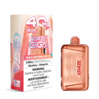 Kraze Giga - Peach Watermelon Ice