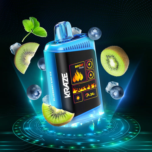 Kraze HD Mega - Blueberry Kiwi Ice (MB)