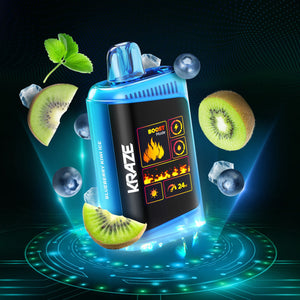 Blue Razz Ice - HD Mega Disposable Vape Kraze Vape Blue Razz Ice - HD Mega Disposable Vape Kraze Vape