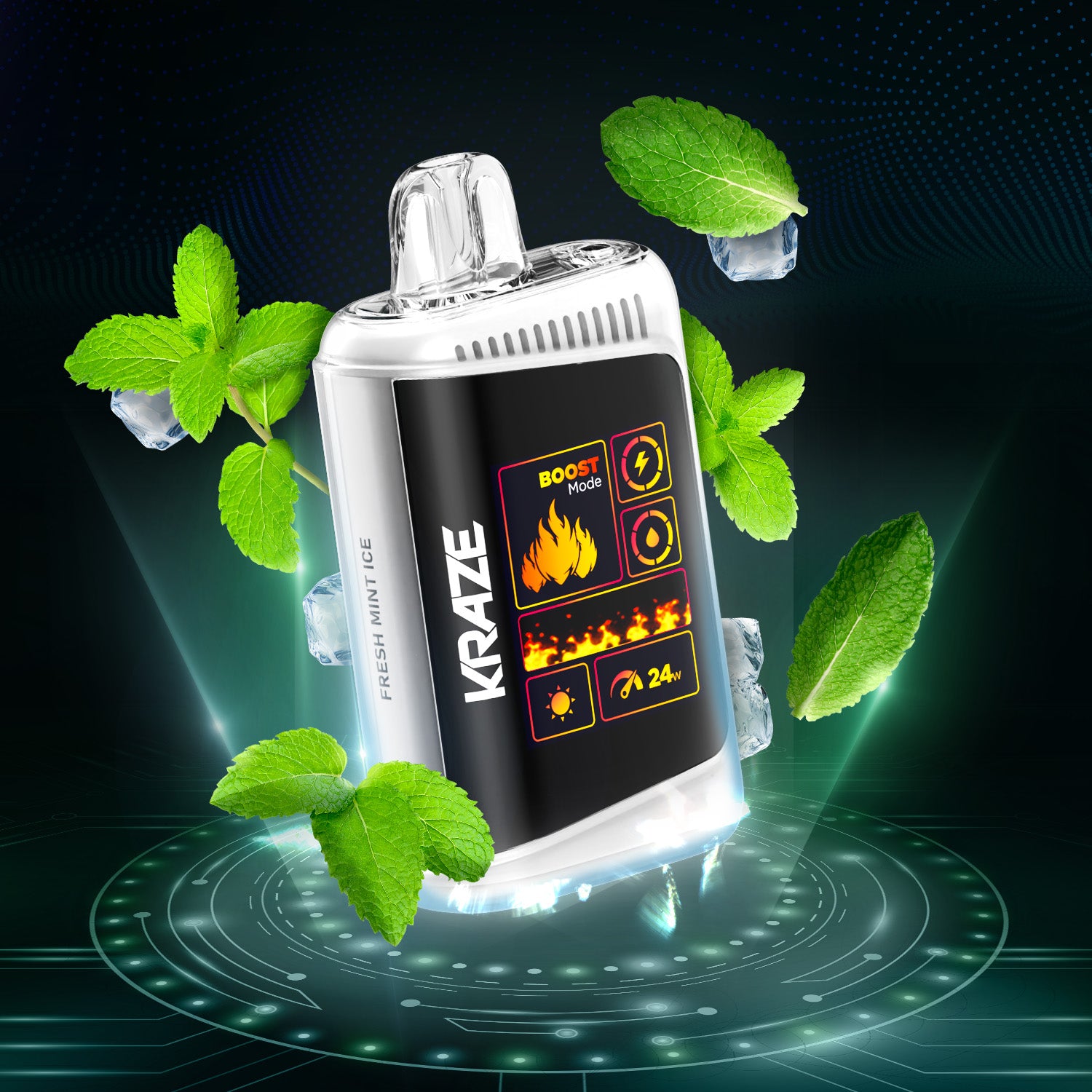 Buy Kraze HD Mega - Fresh Mint Ice Online
