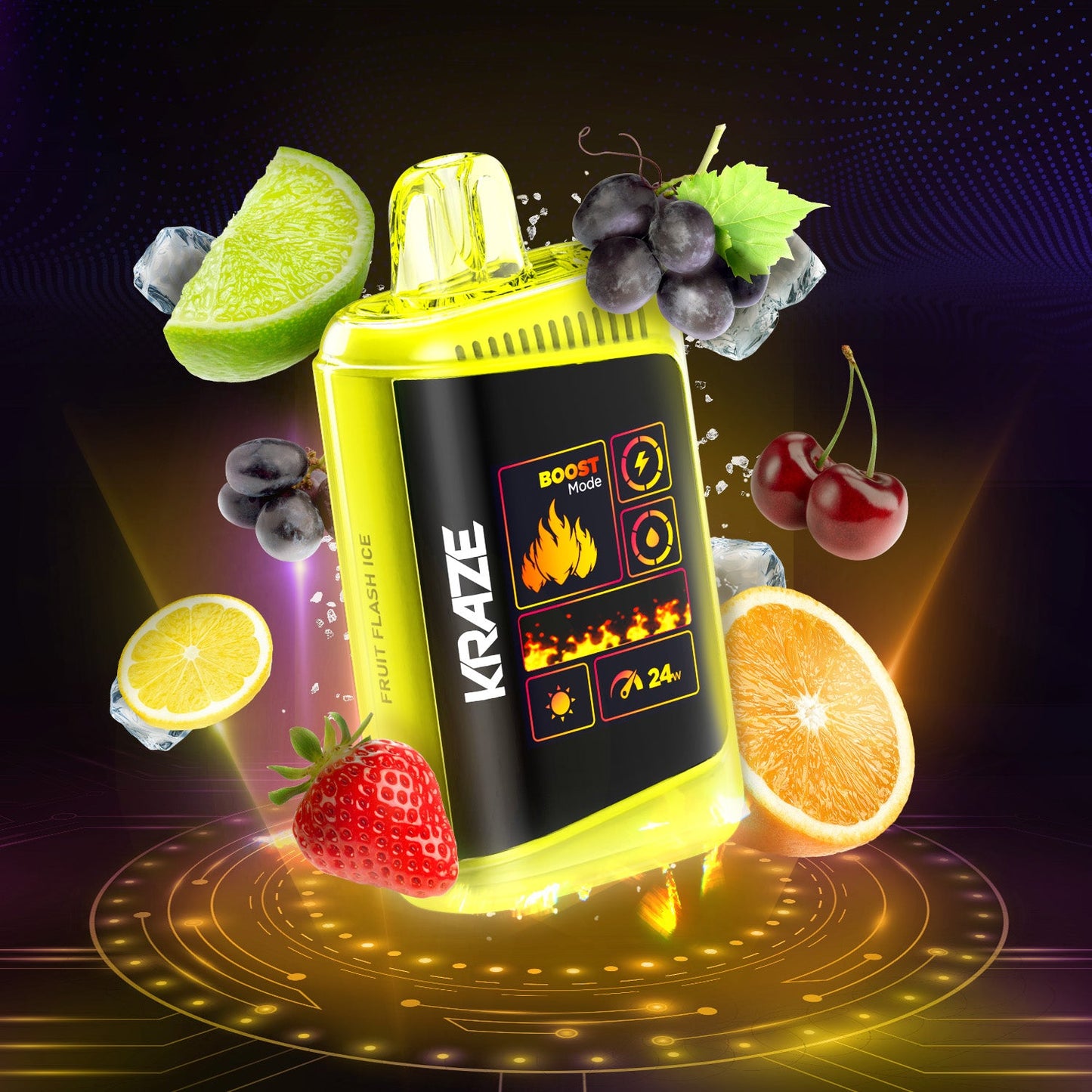 Kraze HD Mega - Fruit Flash Ice