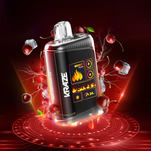 Kraze HD Mega - Red Lightning Ice (MB)