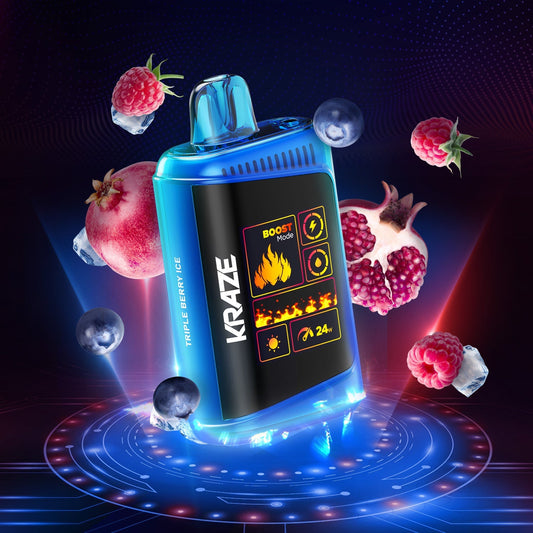 Kraze HD Mega - Triple Berry Ice (MB)