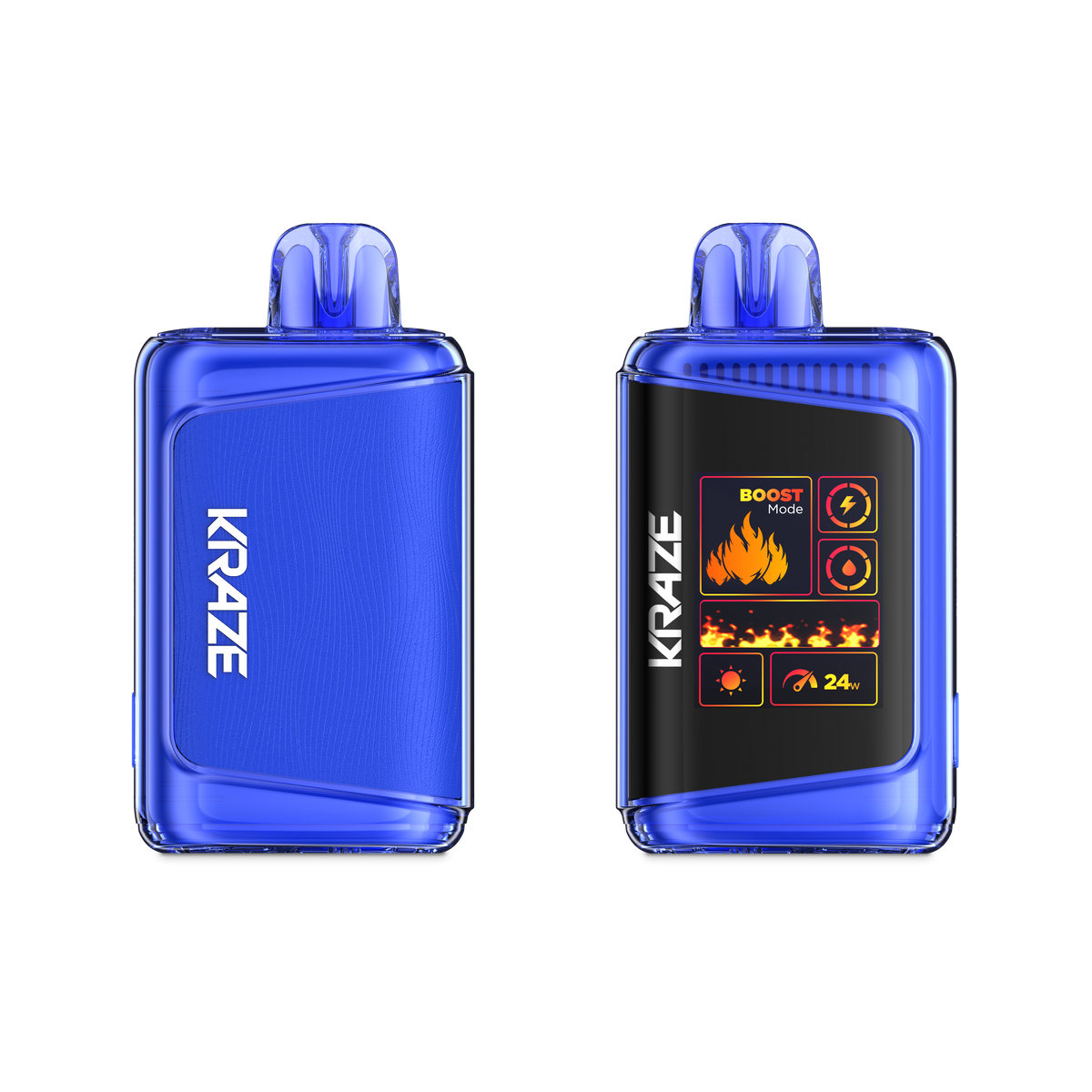 kraze vape blue light Blue Razz Ice