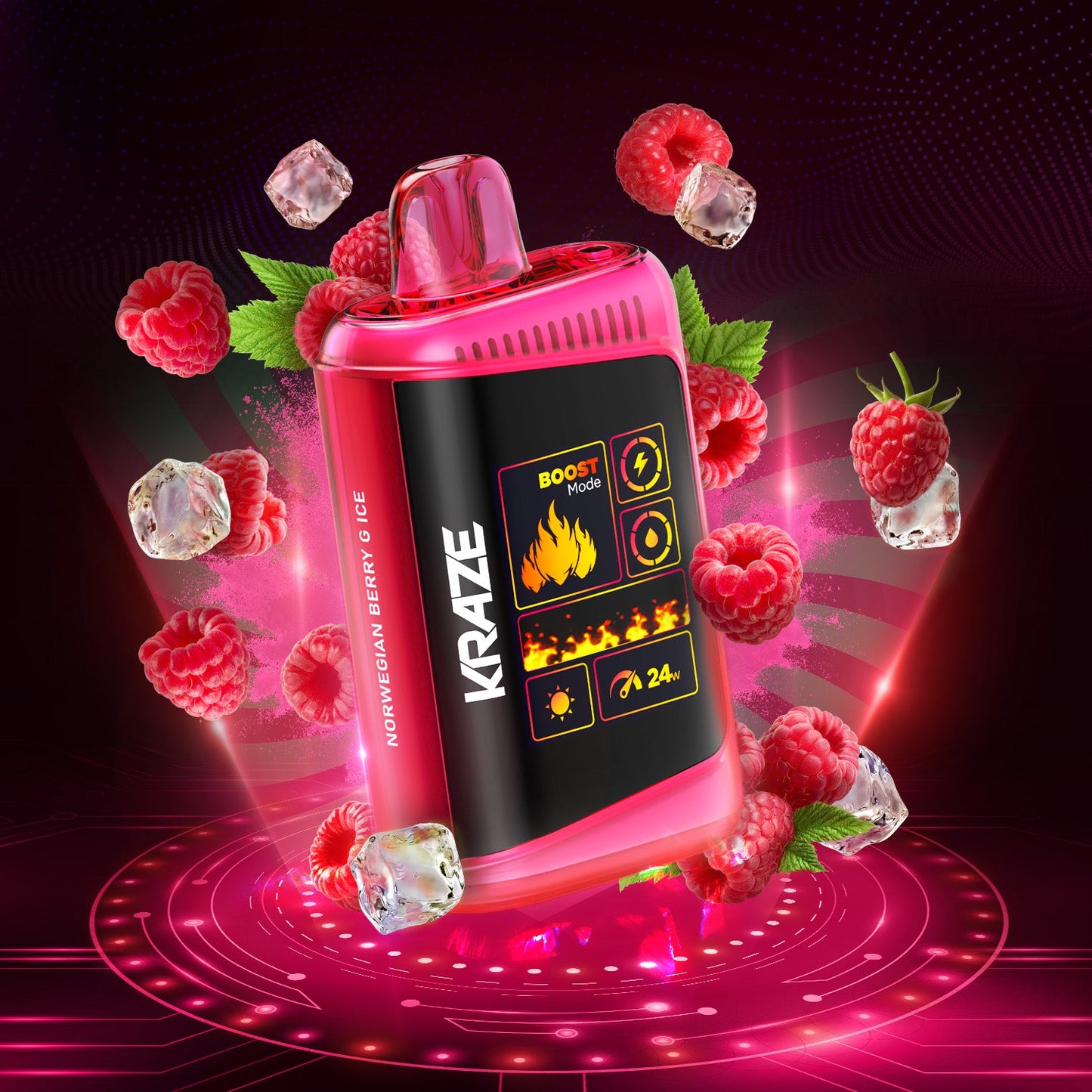 Kraze HD Mega - Norwegian Berry G Ice