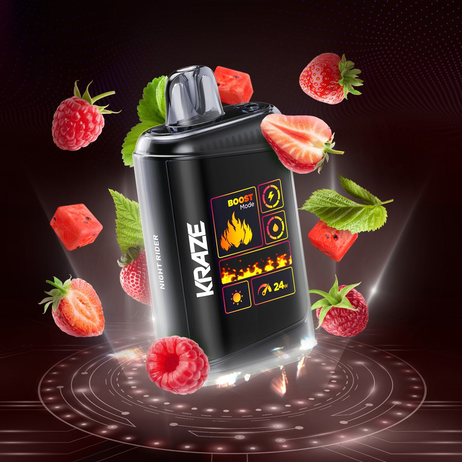 Kraze HD Mega - Night Rider – Kraze Vape