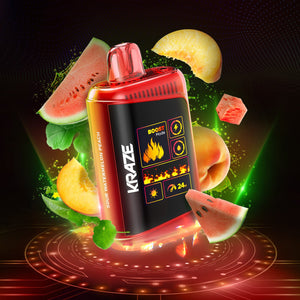 Kraze HD Mega - Sour Watermelon Peach (ON)