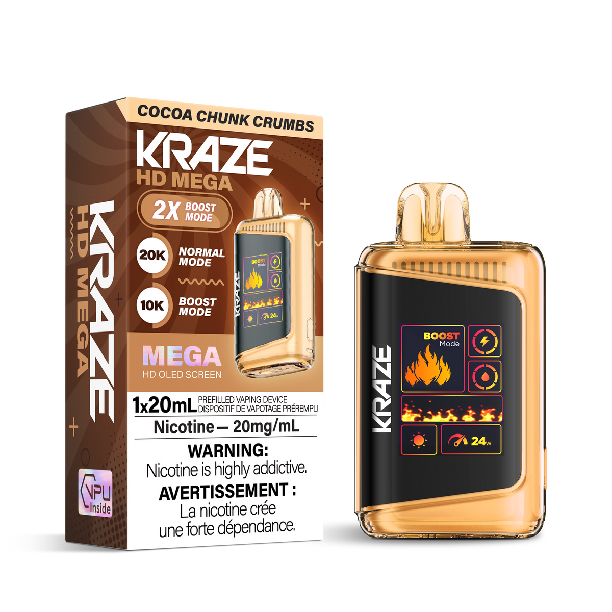 Kraze HD Mega - Cocoa Chunk Crumbs