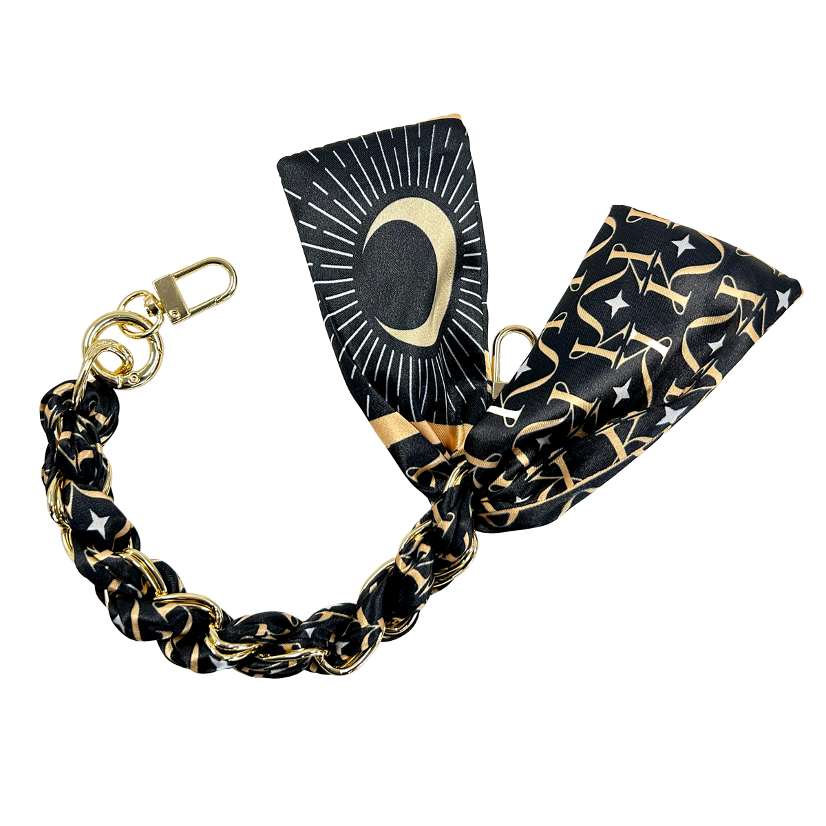 Black Ribbon Chain 