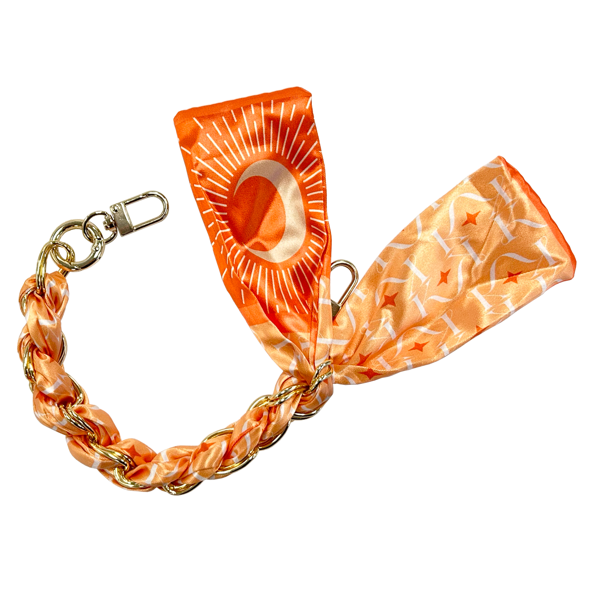 Orange Ribbon Chain 