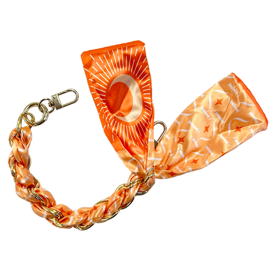 Orange Ribbon Chain 