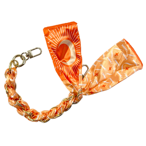 Orange Ribbon Chain 
