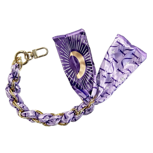 Purple Ribbon Chain 
