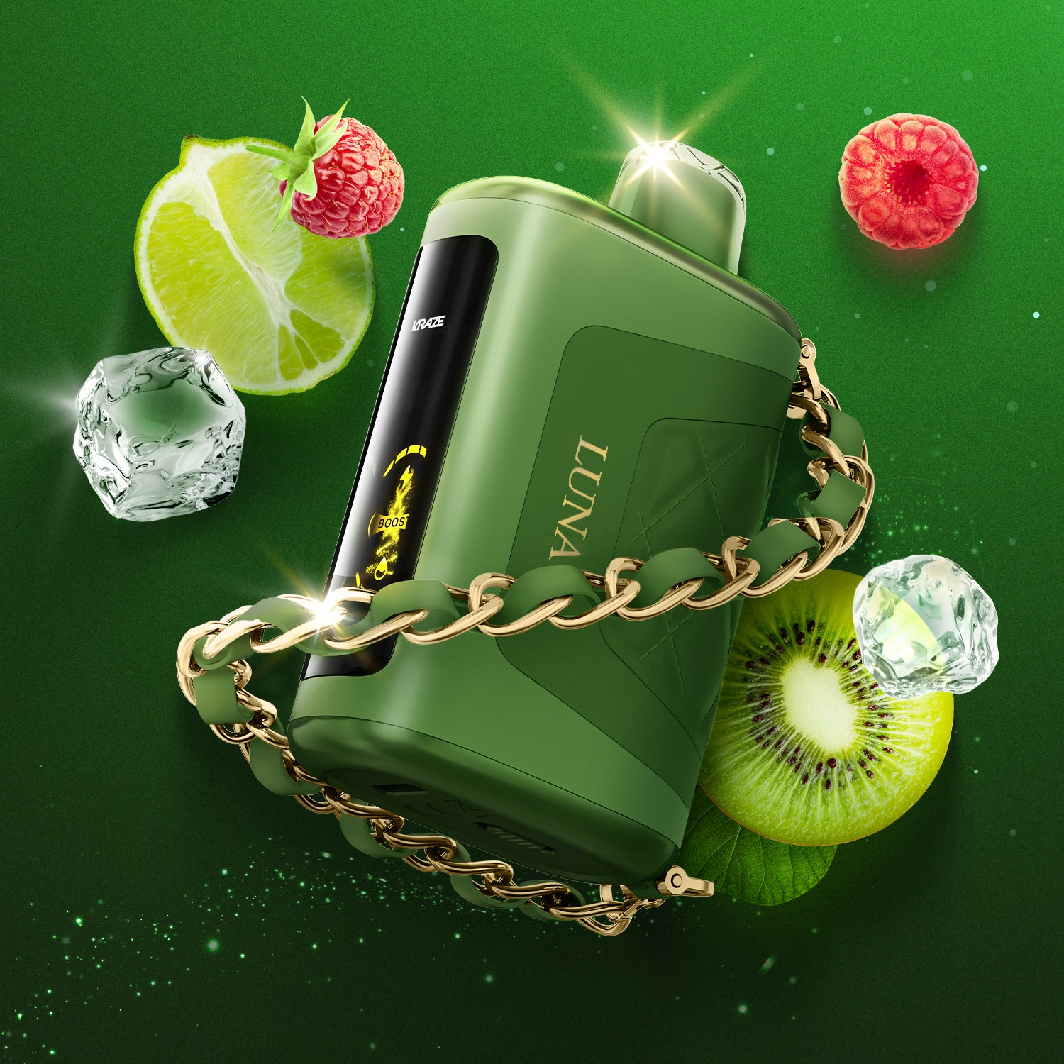 Kraze Luna Kiwi Razz Lime Frost Kraze Vape