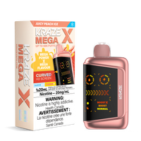 Kraze Mega X - Juicy Peach Ice