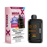 Kraze Mega X - Quad Berry Ice