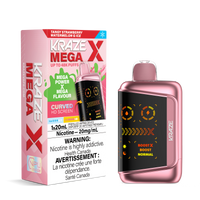 Kraze Mega X - Tangy Strawberry Watermelon G Ice