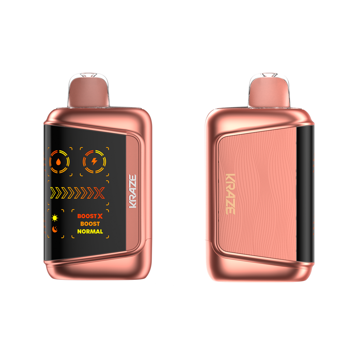 Kraze Mega X - Juicy Peach Ice