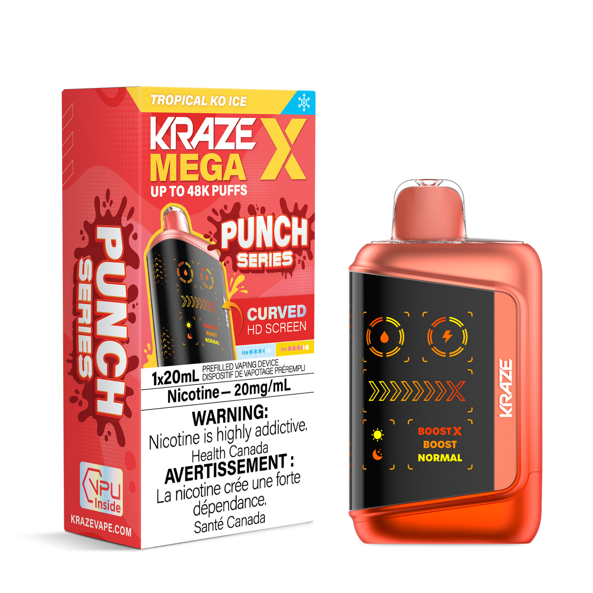 Kraze Mega X - Tropical KO Ice (MB)