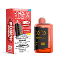 Kraze Mega X - White Peach KO Ice (MB)